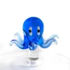 Bicchieri acqua, 4 pezzi, vetro con personaggio marino