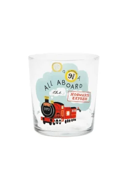 Bicchieri acqua, 6 pezzi, vetro, 350 ml, harry potter