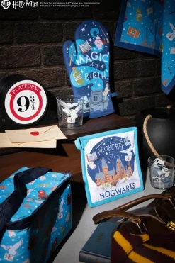 Bicchieri acqua, 6 pezzi, vetro, 350 ml, harry potter