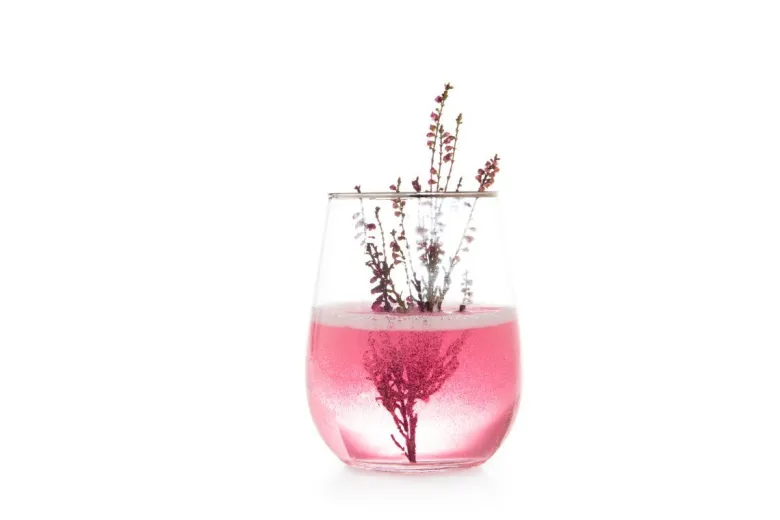 Bicchieri acqua, 6 pezzi, vetro trasparente, bordo argentato
