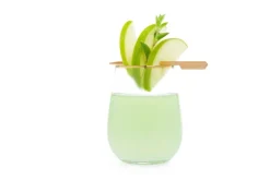 Bicchieri acqua, 6 pezzi, vetro trasparente, filo oro