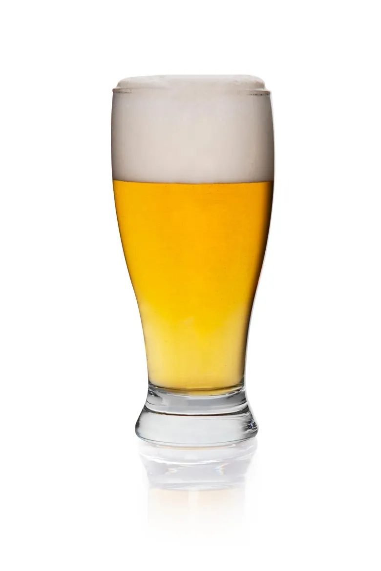 Bicchieri da birra, 2 pezzi, vetro trasparente