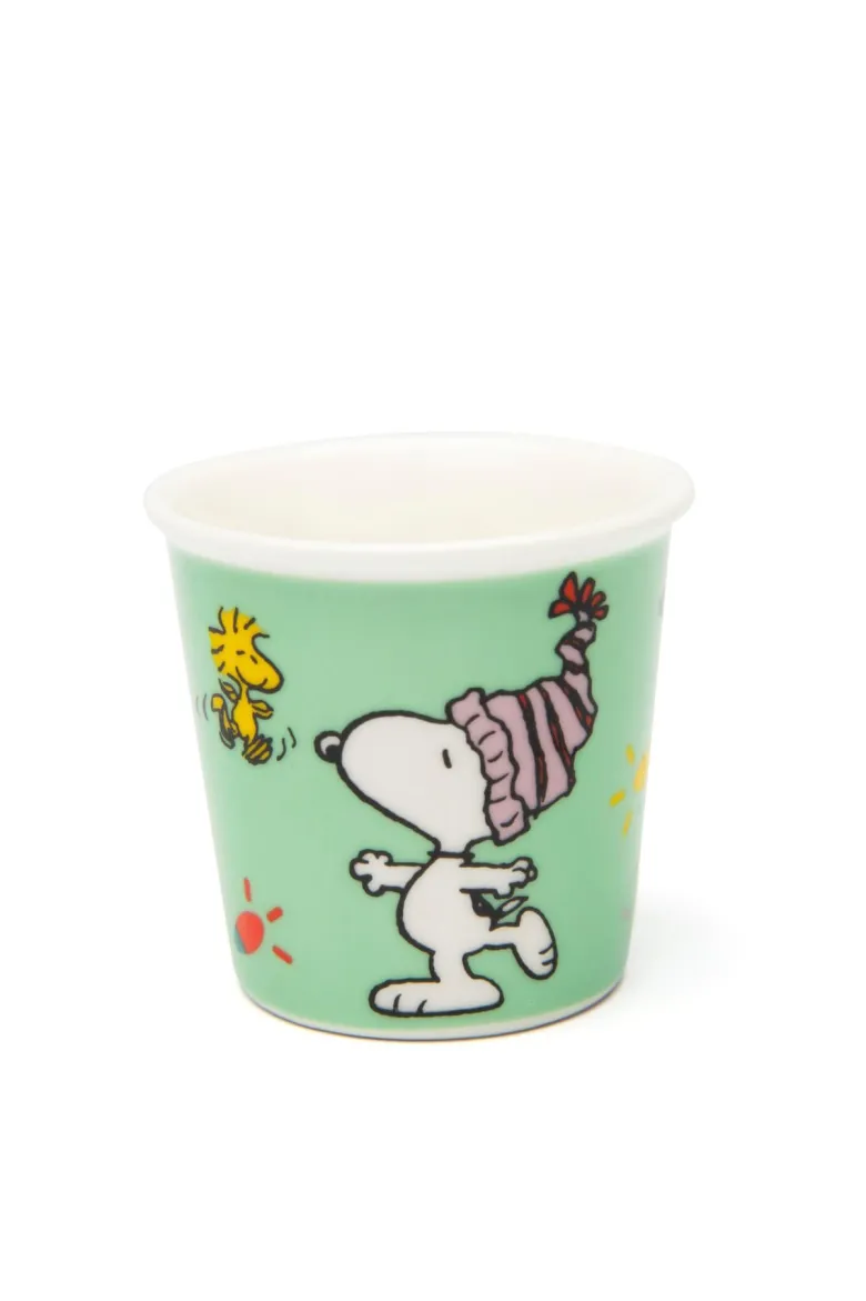 Bicchierini caffè, peanuts shiny & bright, natalizi