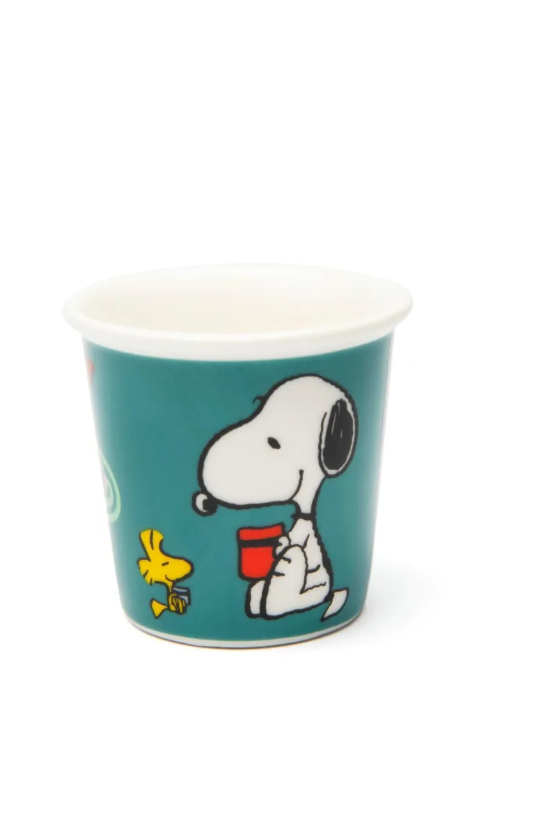 Bicchierini caffè, peanuts shiny & bright, natalizi