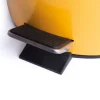 Bidoncino rifiuti a pedale, giallo, 5 litri