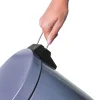 Bidoncino rifiuti a pedale, grigio, 5 litri
