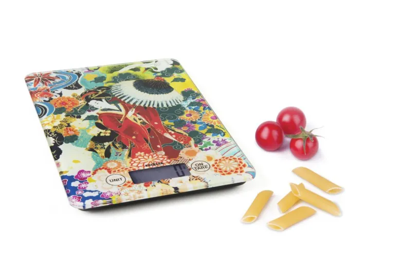 Bilancia da cucina, elettronica, stile orientale, 5 kg