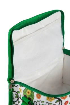 Borsa termica, multicolore, 7 litri, fantasia teschi