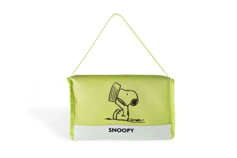 Borsa termica, snoopy, verde, 7 litri