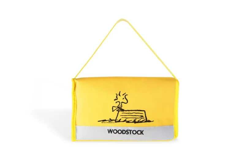 Borsa termica, woodstock, giallo, 7 litri