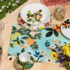 Bottiglia con chiusura ermetica, floreale, 1 litro