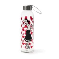 Bottiglia non termica, olivia, vetro, 500 ml