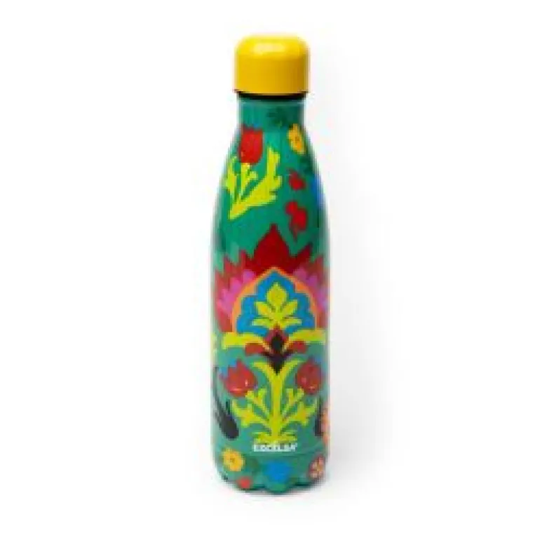 Bottiglia termica, fantasia new delhi, multicolore, 500 ml