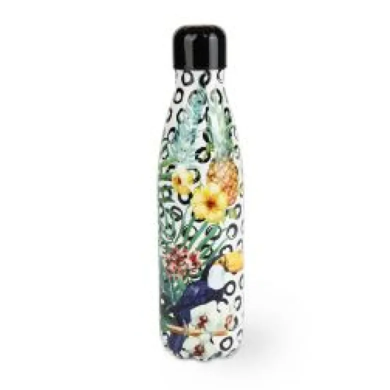 Bottiglia termica, fantasia tropicale, 500 ml