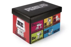 Box portatutto, con seduta, rettangolare, peanuts