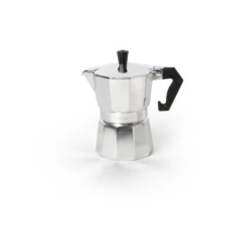 Caffettiera, 3 tazze, alluminio