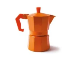Caffettiera, 3 tazze, arancione