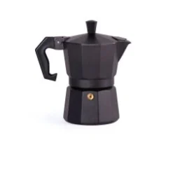 Caffettiera, 3 tazze, nero
