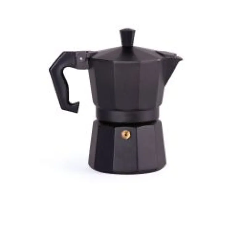Caffettiera, 3 tazze, nero
