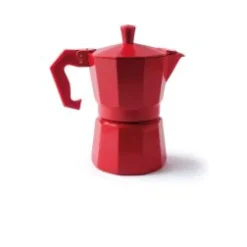 Caffettiera, 3 tazze, rosso