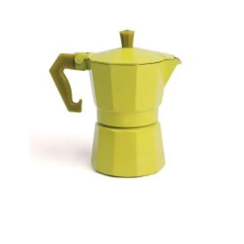 Caffettiera, 3 tazze, verde