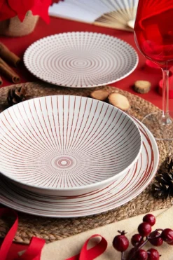 Calici vino, 6 pezzi, vetro, rosso