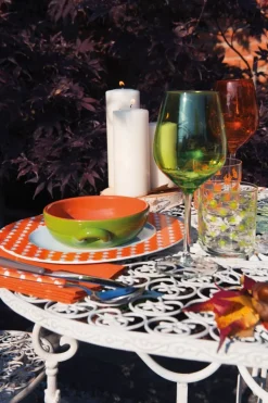 Calici vino, 6 pezzi, vetro, rosso