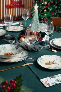 Calici vino, 6 pezzi, vetro trasparente