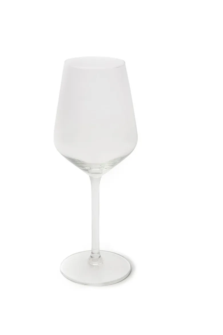 Calici vino, 6 pezzi, vetro trasparente