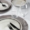 Calici vino, 6 pezzi, vetro trasparente