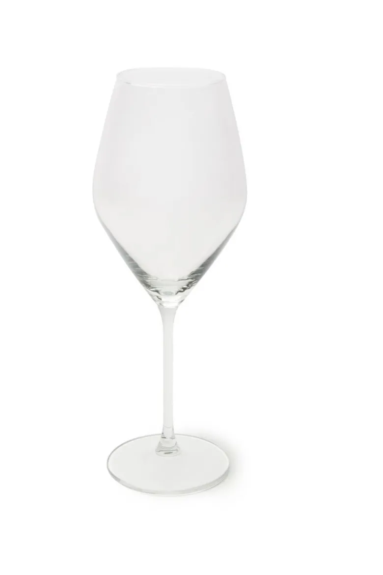 Calici vino, 6 pezzi, vetro trasparente