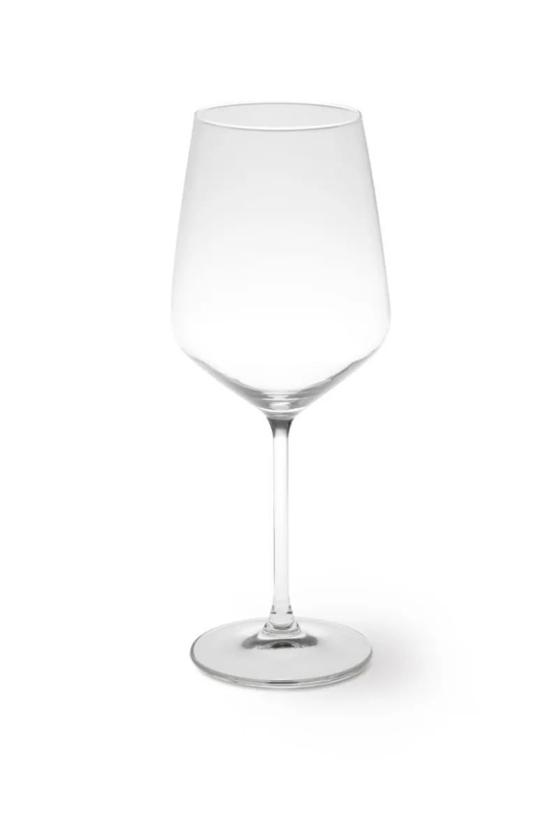 Calici vino, 6 pezzi, vetro trasparente