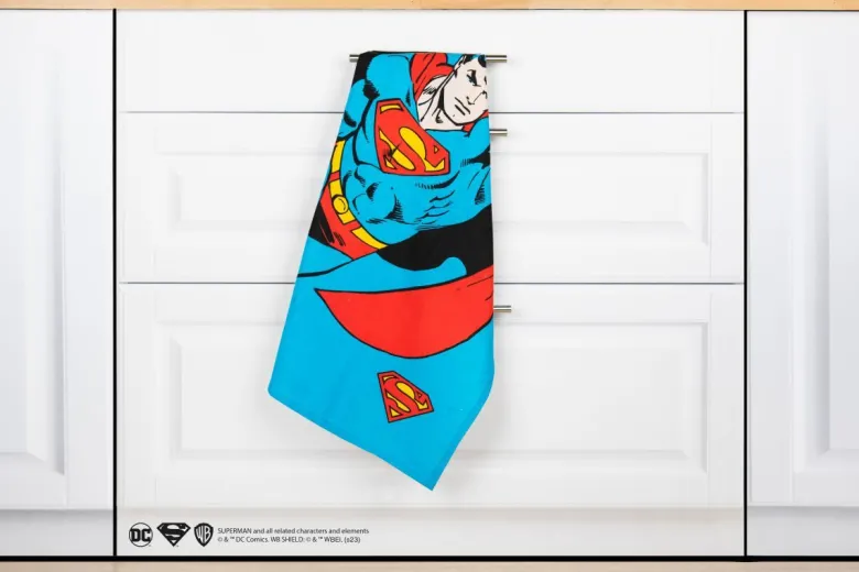 Canovaccio, 100% cotone, superman, 50x70 cm