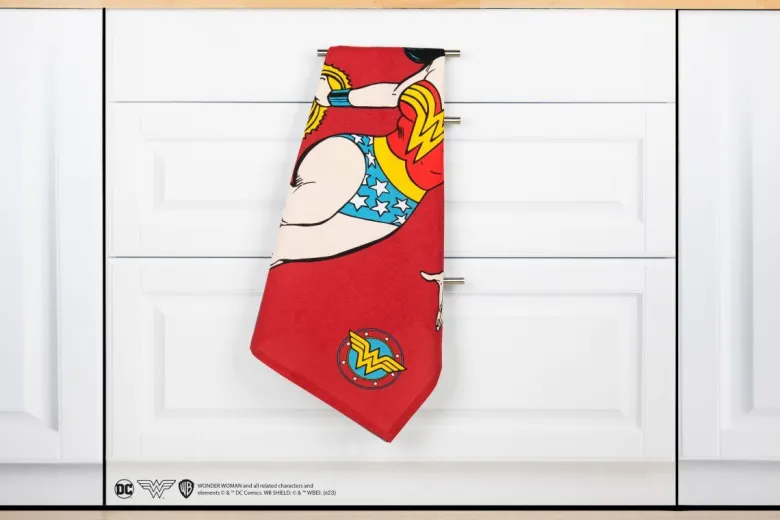 Canovaccio, 100% cotone, wonder woman, 50x70 cm