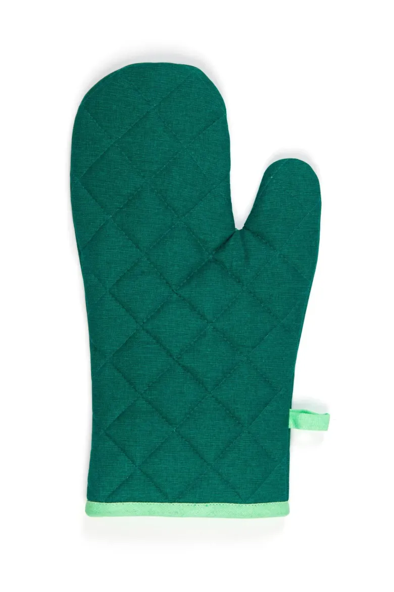 Canovaccio e presina, guanto forno,100% cotone, peanuts