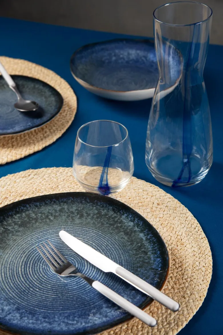 Caraffa, colorata in pasta, vetro, 1 litro