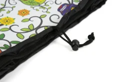 Carrello della spesa, multicolore, con teschi, 38 litri