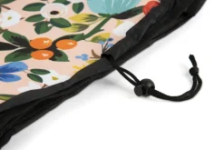 Carrello della spesa, multicolore, con fiori, 38 litri
