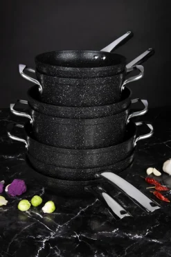 Casseruola antiaderente, alluminio forgiato, 20 cm