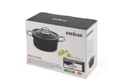 Casseruola antiaderente, alluminio forgiato, 20 cm