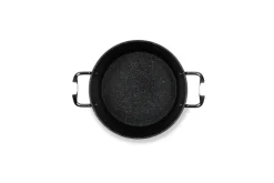 Casseruola antiaderente, alluminio forgiato, 24 cm