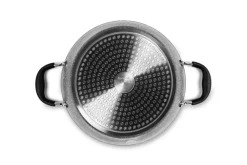Casseruola antiaderente, 28 cm, effetto pietra, food network