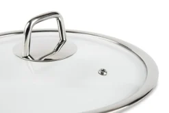 Casseruola antiaderente, 24 cm, effetto pietra, food network