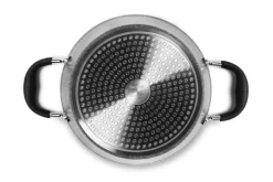 Casseruola antiaderente, 24 cm, effetto pietra, food network