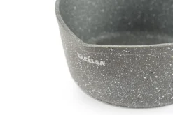Casseruola, antiaderente, effetto pietra, 16 cm