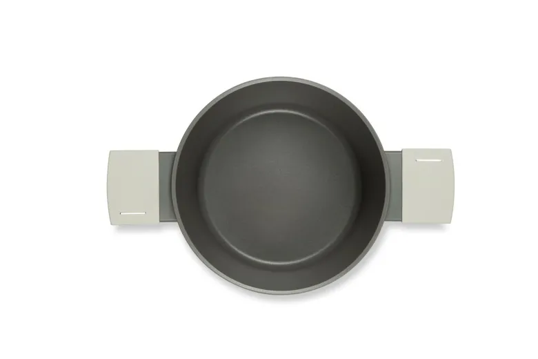Casseruola con manici, antiaderente, con coperchio, 20 cm