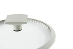 Casseruola con manici, antiaderente, con coperchio, 20 cm