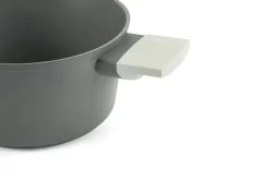 Casseruola con manici, antiaderente, con coperchio, 24 cm