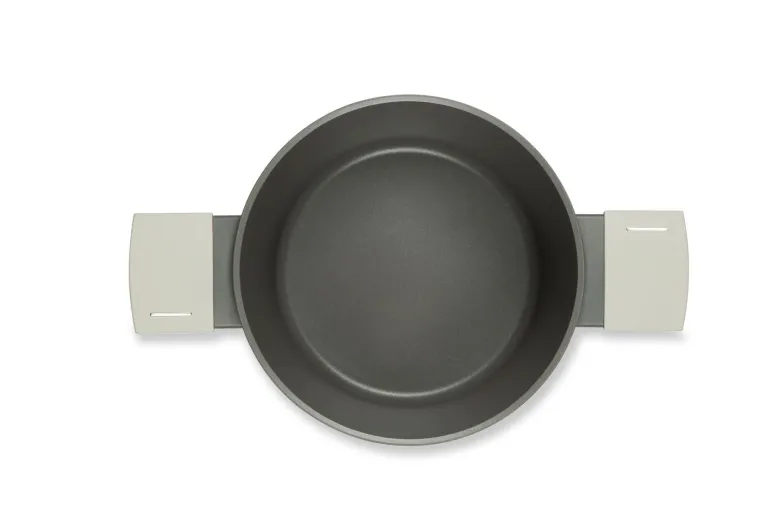Casseruola con manici, antiaderente, con coperchio, 24 cm