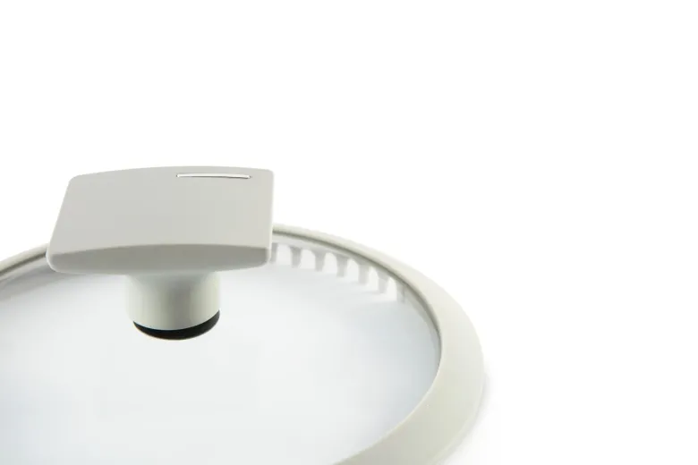 Casseruola con manico, antiaderente, con coperchio, 16 cm